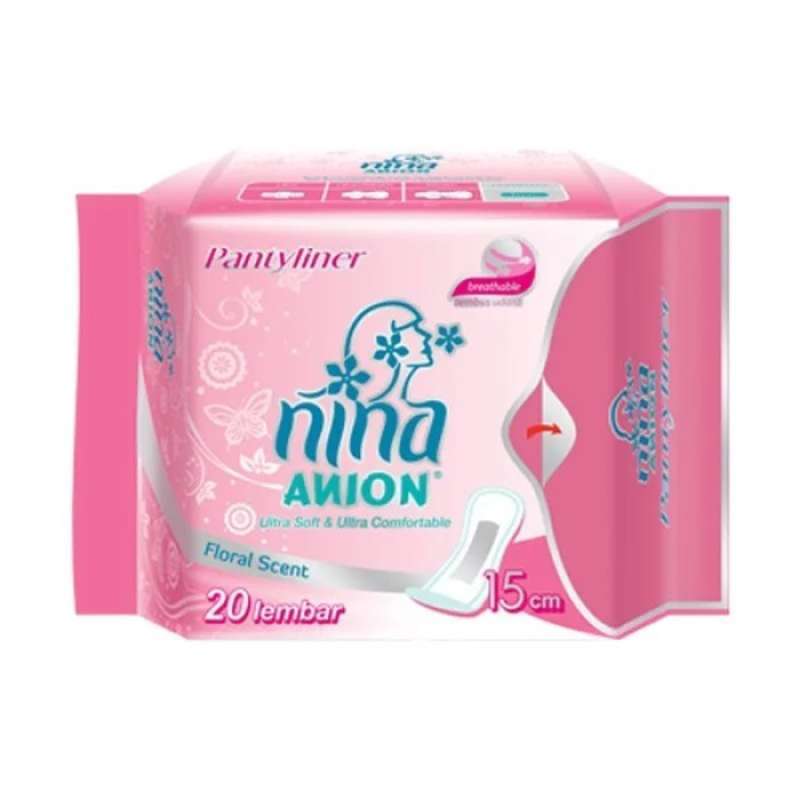 Pekanbaru BAGUS NINA ANION PANTYLINER FLORAL SCENT 15CM 20s