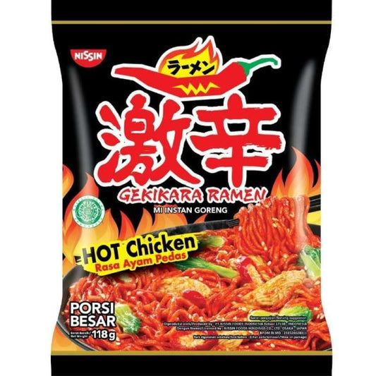 Pekanbaru Nissin Gekikara Ramen Goreng 120Gr