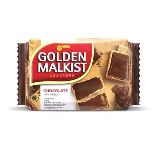 Pekanbaru Nissin Golden Malkist Chocolate 120Gr