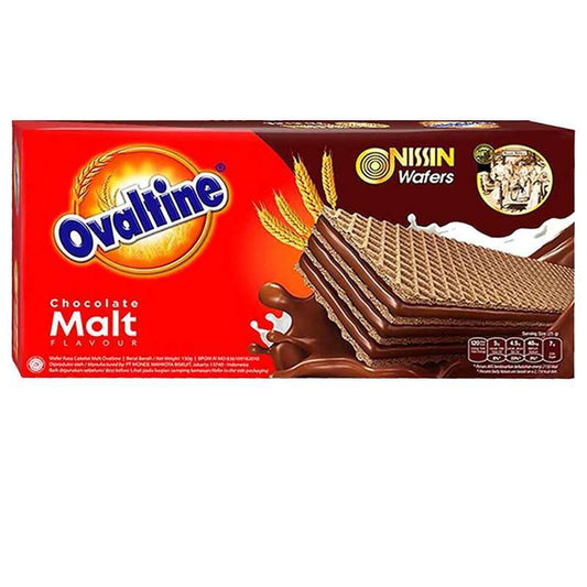 Pekanbaru Nissin Wafers Ovaltine Chclate Malt 133G