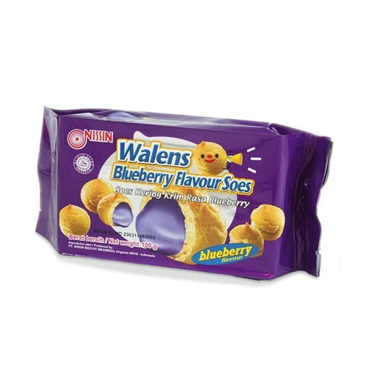 Pekanbaru Nissin Walens Blueberry Flvr Soes 100Gr