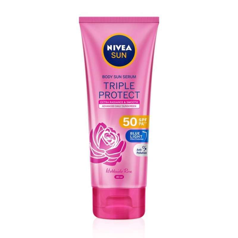 Pekanbaru Nivea Sun Body Sun Serum Triple Protect Spf50 180Ml
