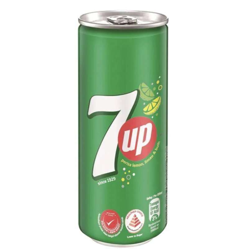Pekanbaru 7Up Soft Drink Can [330 Ml]