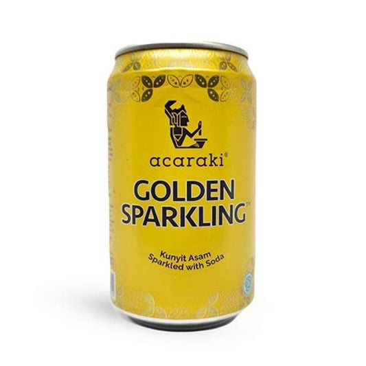 Pekanbaru Acaraki Golden Sparkling 320Ml Can