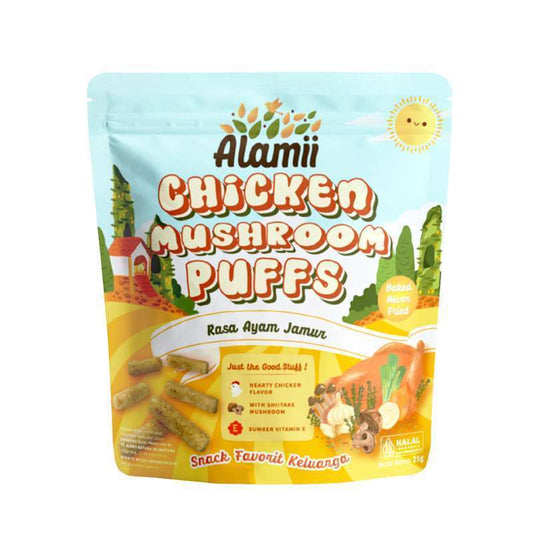 Pekanbaru Alamii Chicken Mushroom Puffs 25G