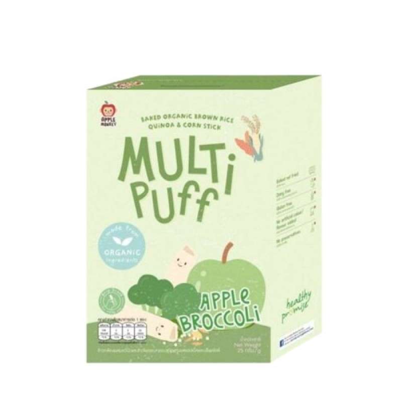 Pekanbaru Apple Monkey Multi Puff Apple Brccl 25Gr