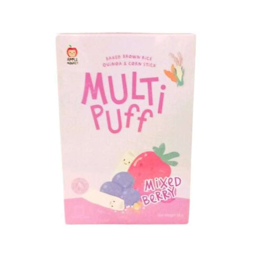 Pekanbaru Apple Monkey Multi Puff Mixed Berry 25G