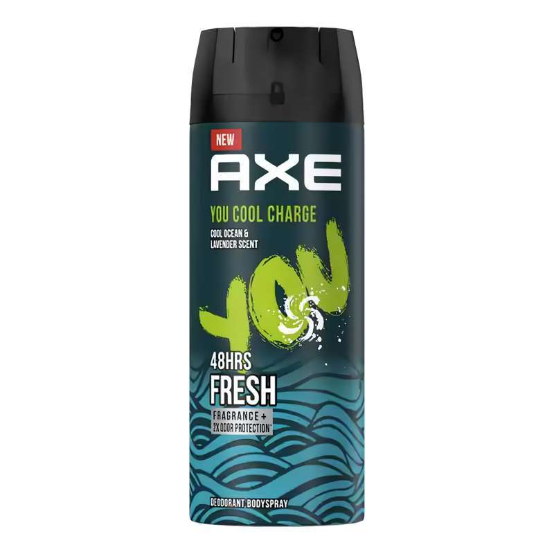 Pekanbaru Axe Deo Body Spray You Cool Charge [135 Ml]