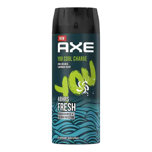 Pekanbaru Axe Deo Body Spray You Cool Charge [135 Ml]