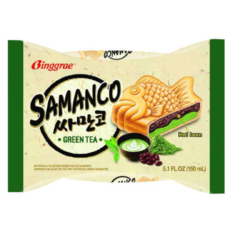 Pekanbaru Binggrae Samanco Green Tea 150Ml