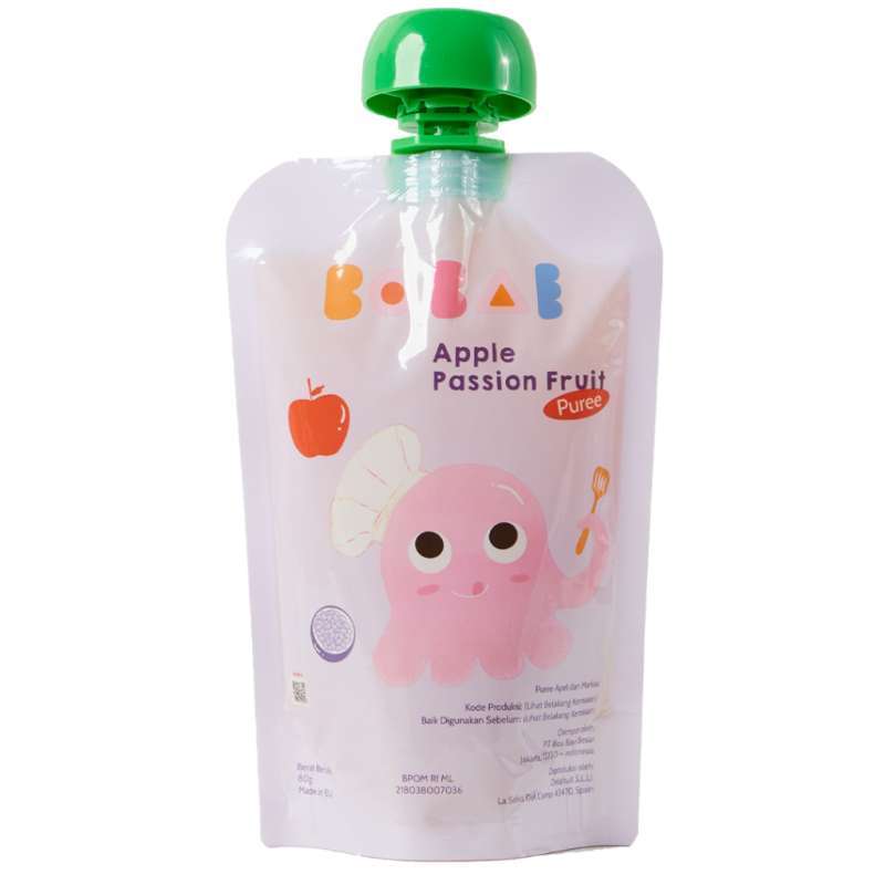 Pekanbaru Bobae Puree Apple Passion Fruit 80G