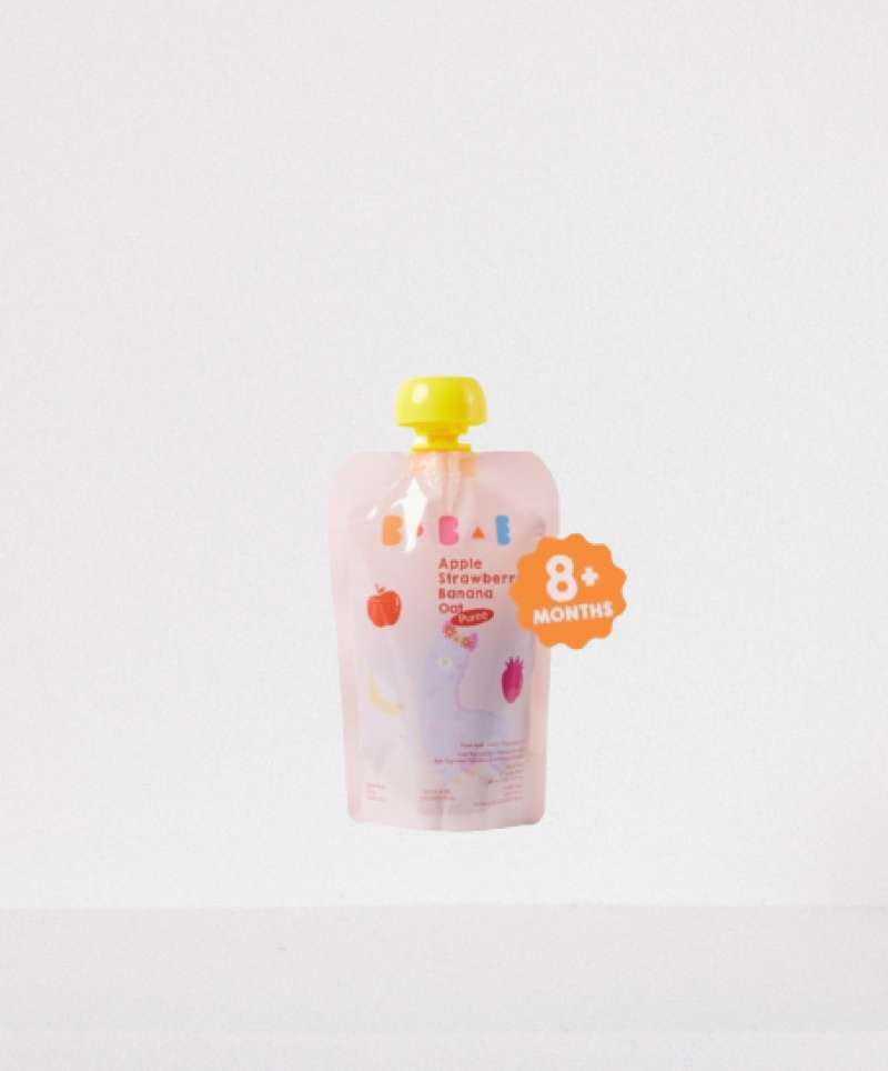 Pekanbaru Bobae Puree Apple Sberry Banana Oats 80G