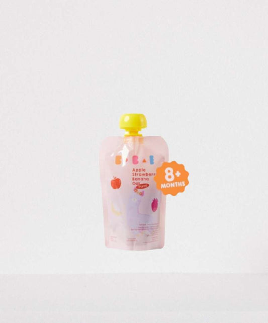 Pekanbaru Bobae Puree Apple Sberry Banana Oats 80G