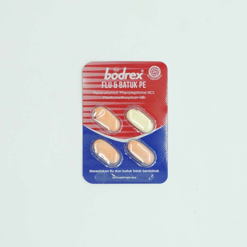 Pekanbaru Bodrex Flu&Batuk 4'S Strip Dot
