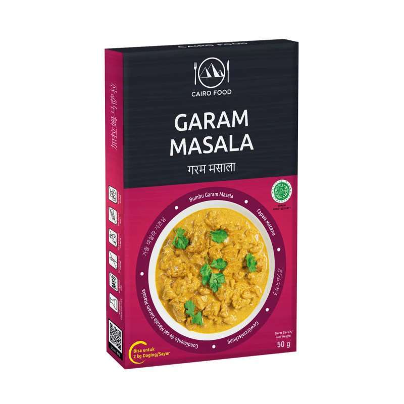 Pekanbaru Cairo Food Garam Masala 50Gr Box