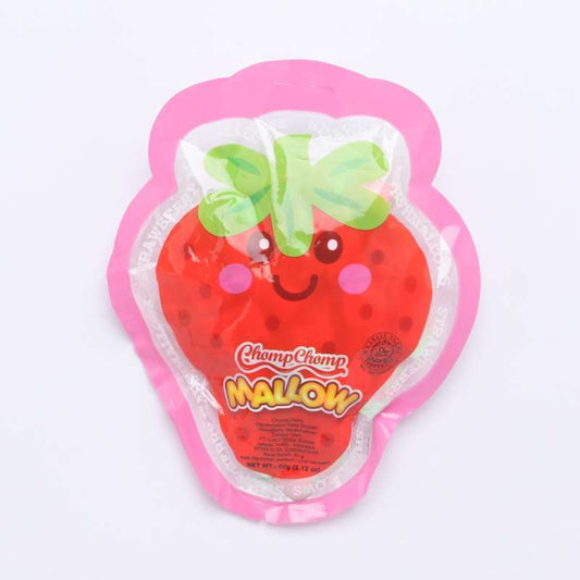 Pekanbaru Chomp Chomp Mallow Strawberry Shape 60Gr