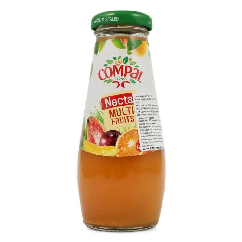 Pekanbaru Compal Nectar Multi Fruit Juice 200M Btl