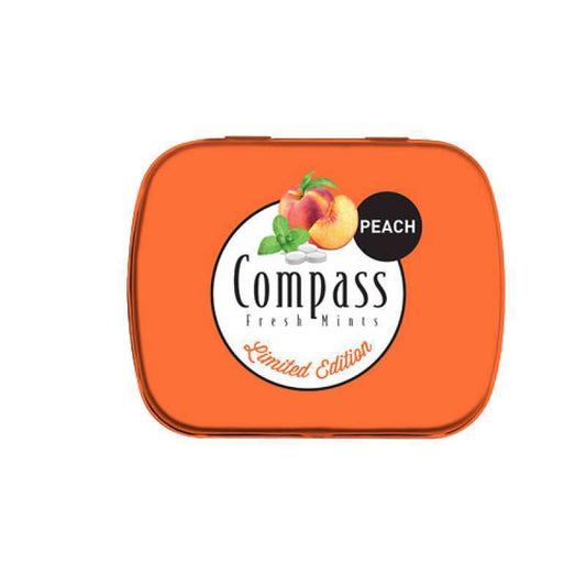 Pekanbaru Compas Fresh Mint Peach Candy 14Gr