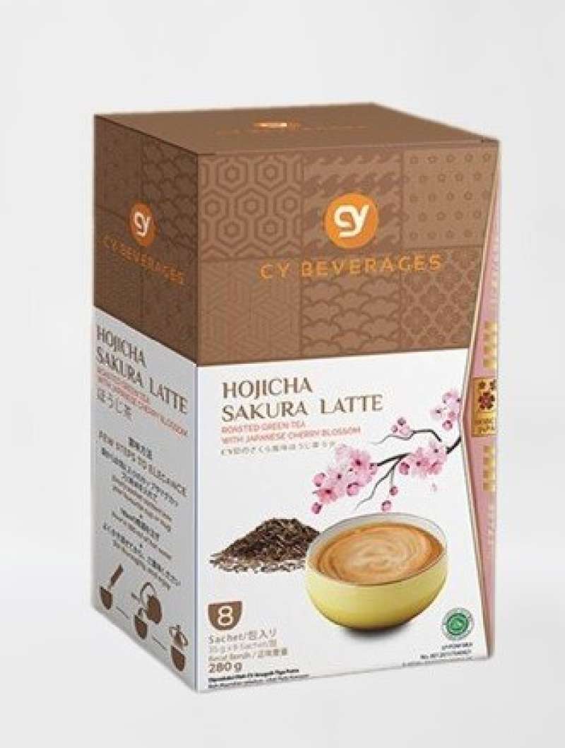 Pekanbaru Cy Hojicha Sakura Latte 280Gr
