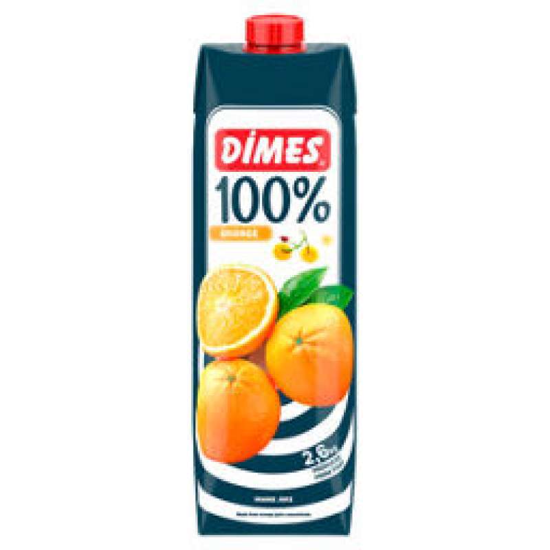 Pekanbaru Dimes Premium 100% Orange Juice 1Lt