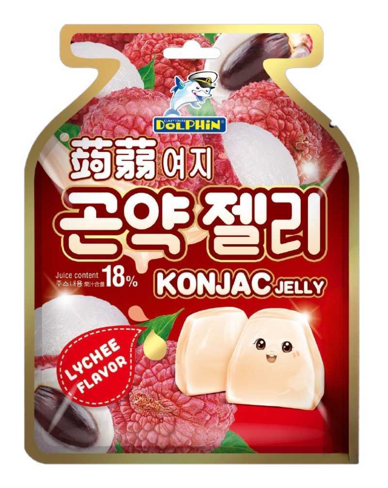 Pekanbaru Dolphin Konjac Jelly Lychee 300Gr