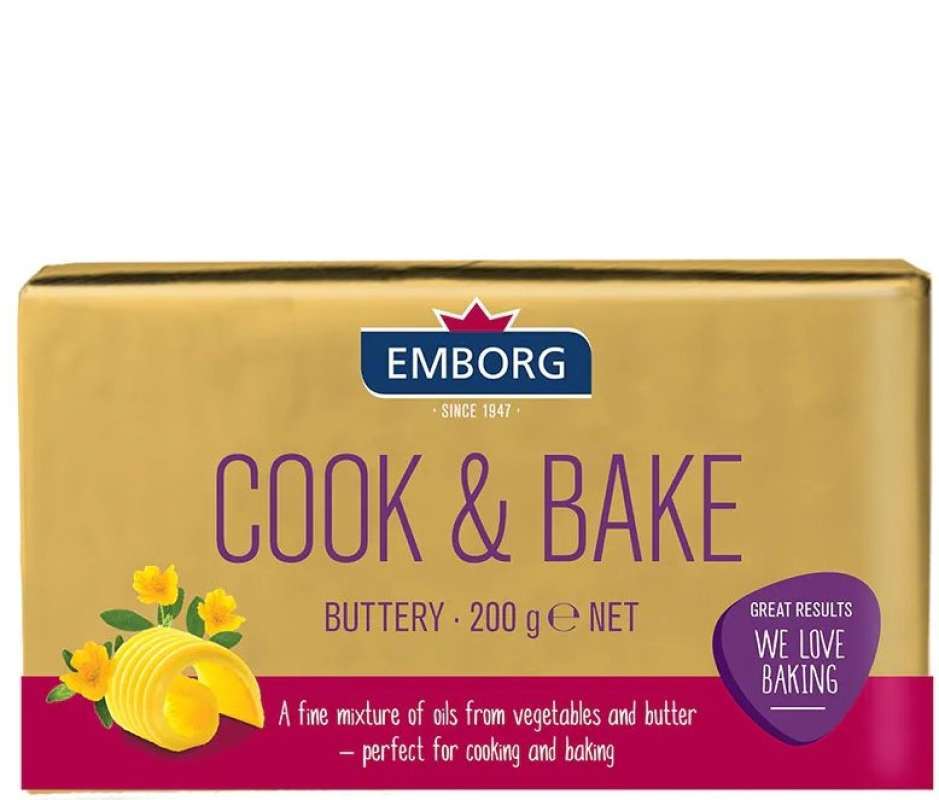Pekanbaru Emborg Cook & Bake 200Gr
