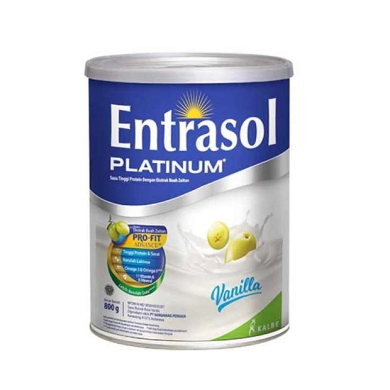 Pekanbaru Entrasol Platinum Vanilla 800G