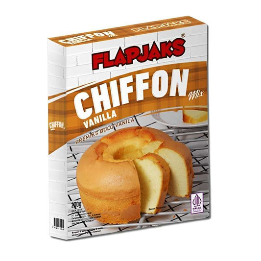 Pekanbaru Flapjaks Chiffon Vanilla 200 Gr