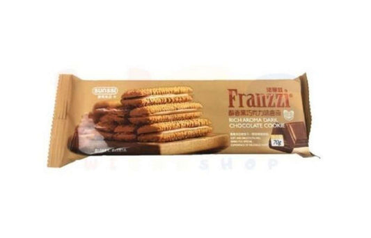 Pekanbaru Franzzi Rich Aroma Dark Choc Cookies 70G