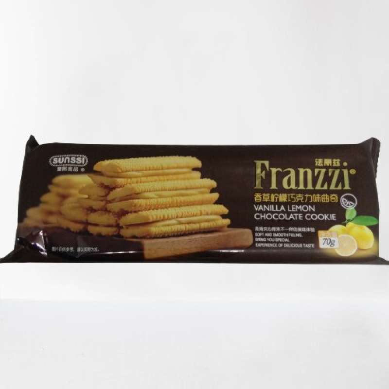Pekanbaru Franzzi Vanilla Lemon Choc Cookies 70Gr