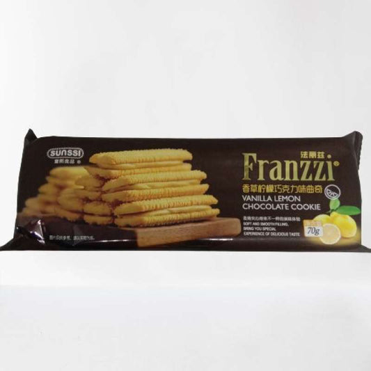Pekanbaru Franzzi Vanilla Lemon Choc Cookies 70Gr