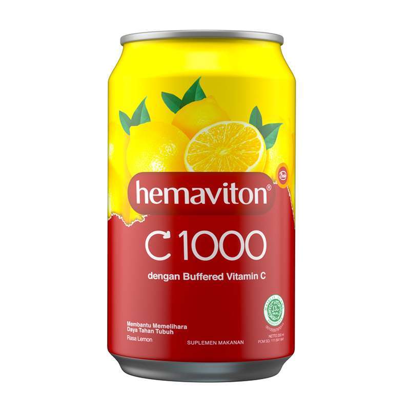 Pekanbaru Hemaviton C1000 Lemon 330Ml Can