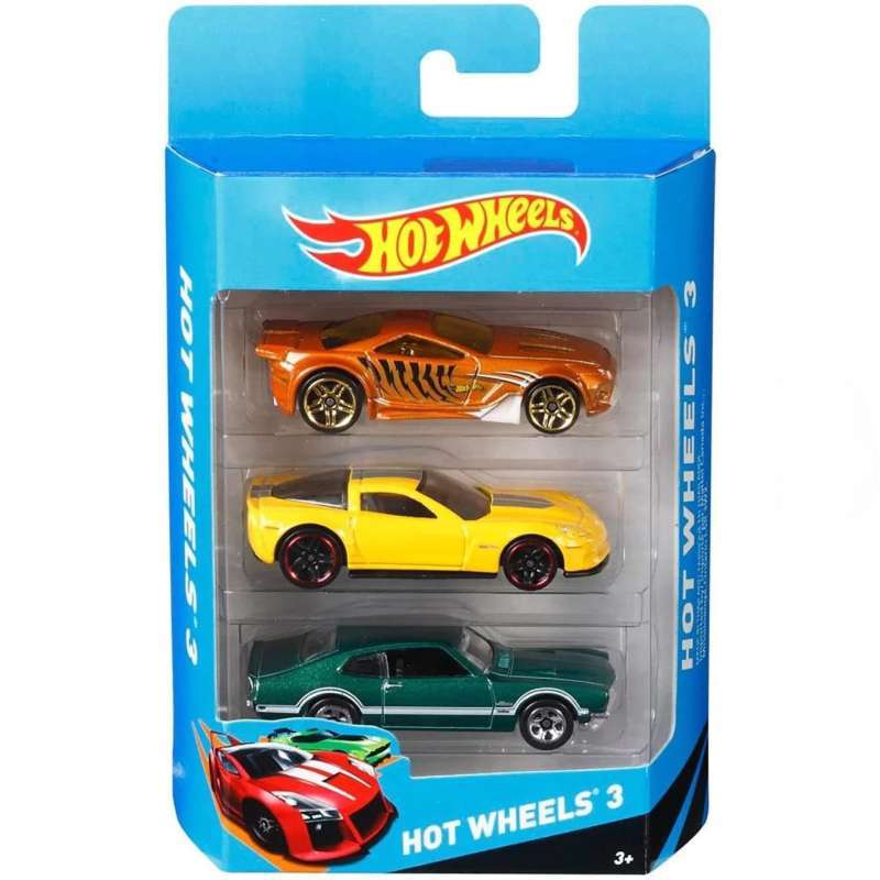 Pekanbaru Hot Wheels 3 Car Gift Pack K5904