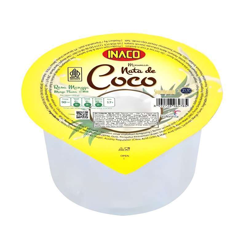 Pekanbaru Inaco Nata De Coco Mangga 200Gr Cup