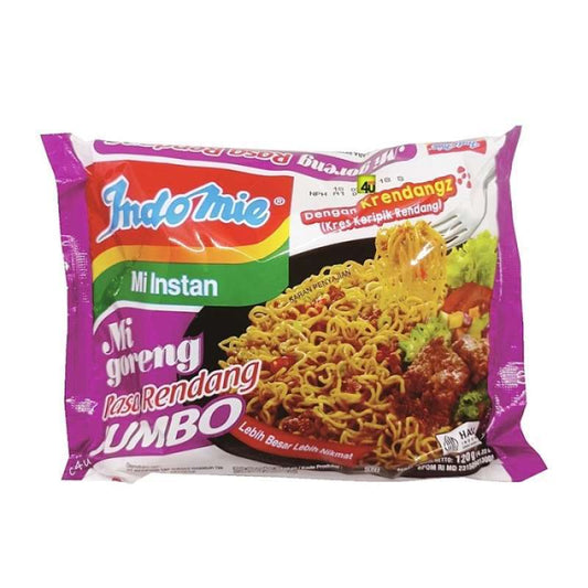 Pekanbaru Indomie Mi Goreng Rendang Jumbo 120Gr
