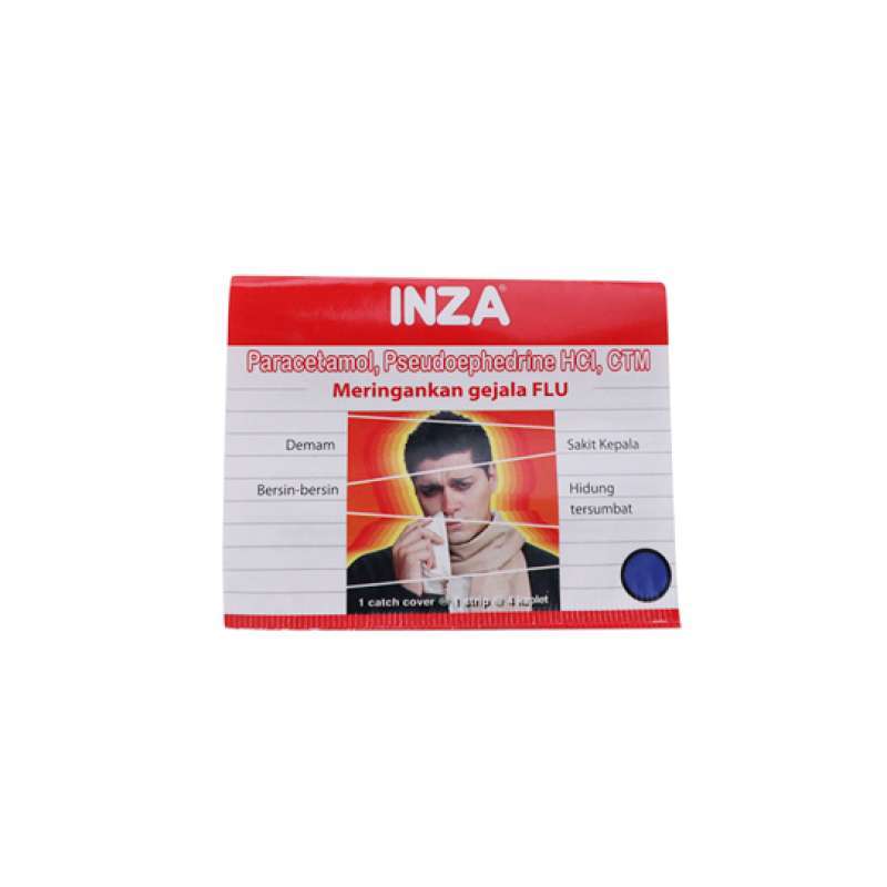 Pekanbaru Inza Obat Flu Tablet 4'S Strip Dot