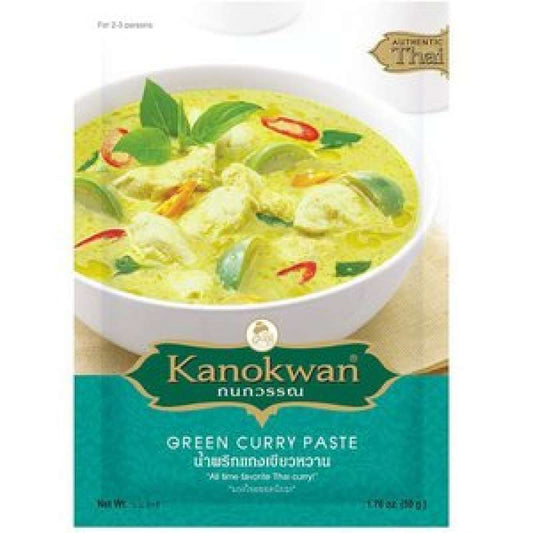 Pekanbaru Kanokwan Green Curry Paste 50Gr Pak