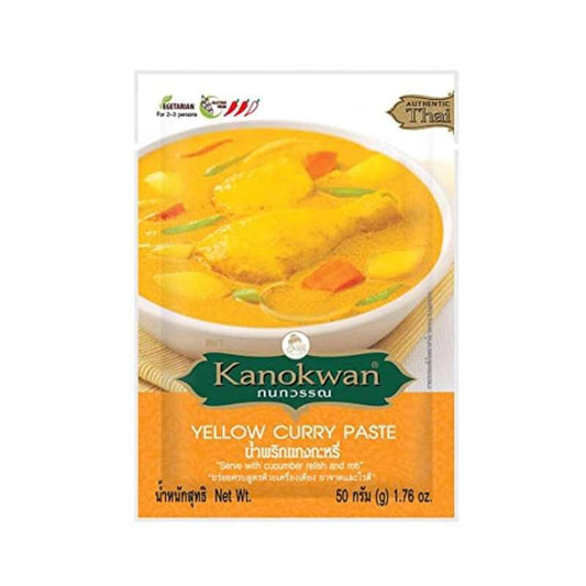 Pekanbaru Kanokwan Yellow Curry Paste 50Gr Pak