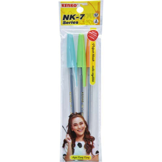 Pekanbaru Kenko Ballpen Nk-7 Fancy Set-3