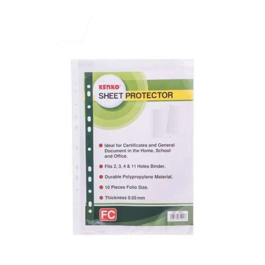 Pekanbaru Kenko Sheet Protector Spt100-Fc