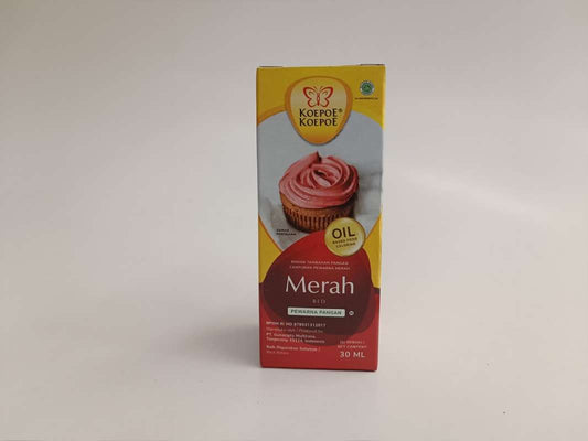 Pekanbaru Koepoe-Koepoe Pewarna Merah Oil 30Ml