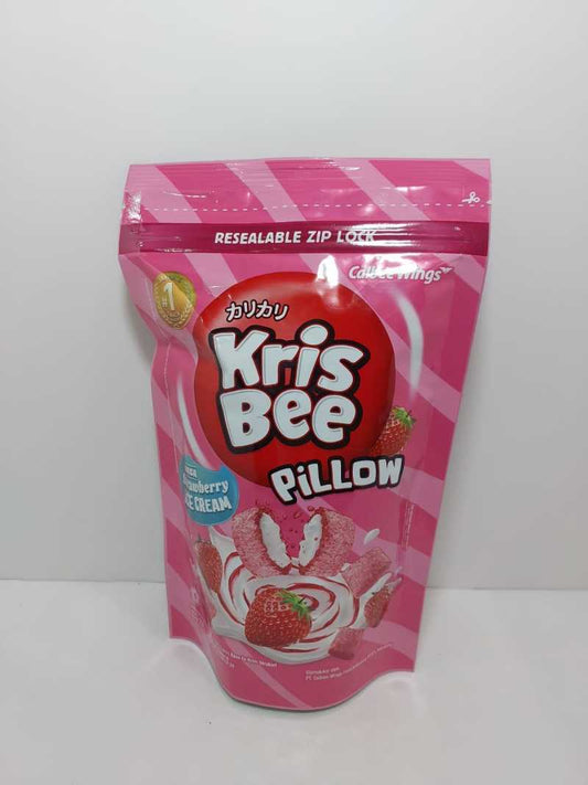 Pekanbaru Krisbee Pillow Strawberry Ice Cream100Gr