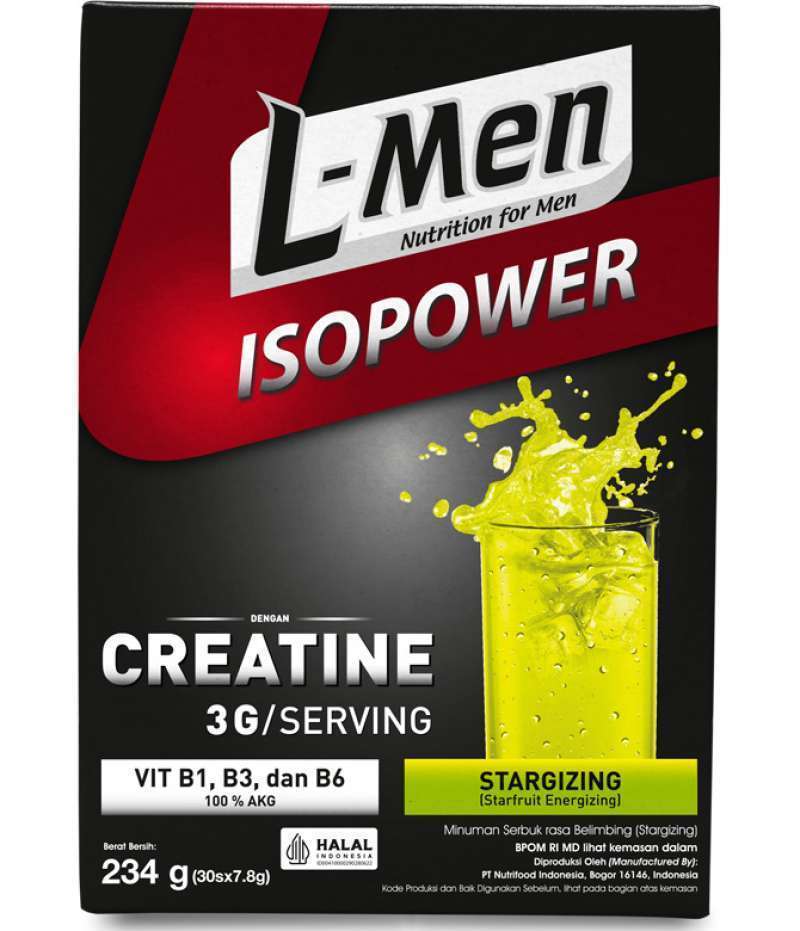 Pekanbaru L-Men Iso Power Strgzng W/Creatine 234Gr
