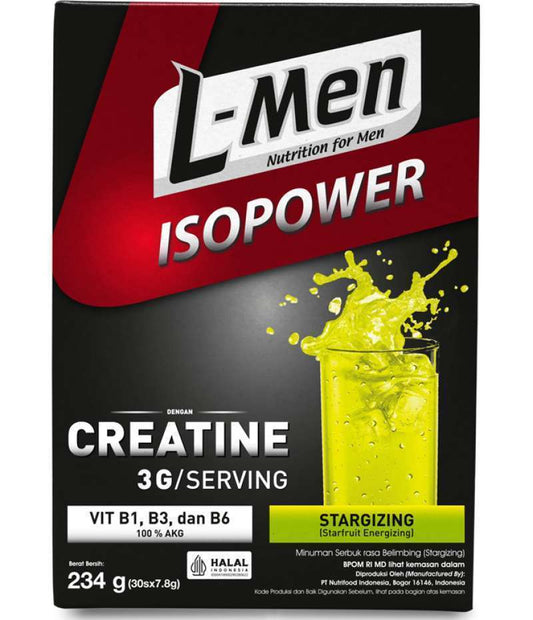 Pekanbaru L-Men Iso Power Strgzng W/Creatine 234Gr