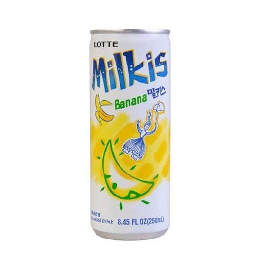 Pekanbaru Lotte Milkis Banana 250Ml Can