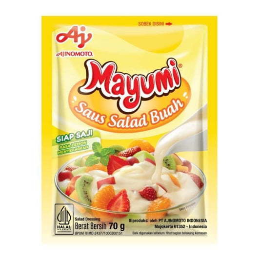 Pekanbaru Mayumi Saus Salad Buah 70Gr Sch