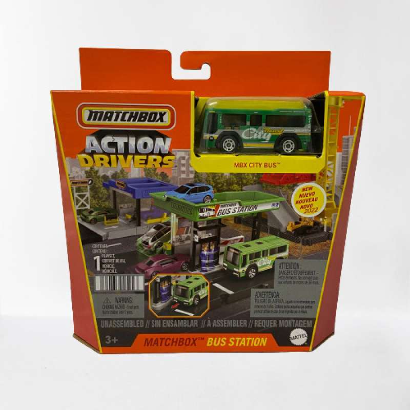 Pekanbaru Mbx Action Drivers Playset Asst Hjt89