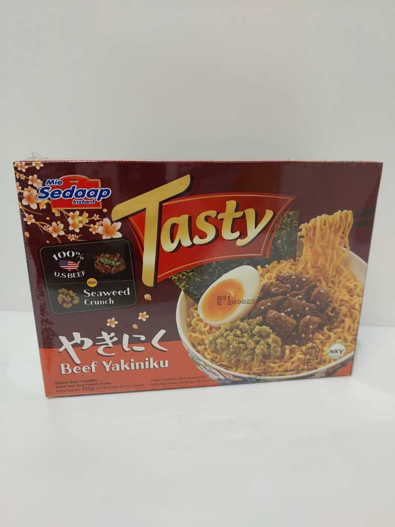 Pekanbaru Mie Sedaap Tasty Beef Yakiniku 115Gr