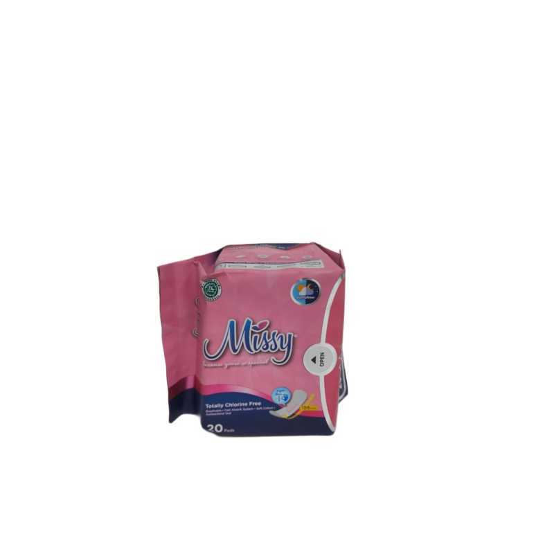 Pekanbaru MISSY PANTYLINER 155MM 20 PADS