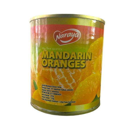 Pekanbaru Naraya Mandarin Orange Can 312Gr